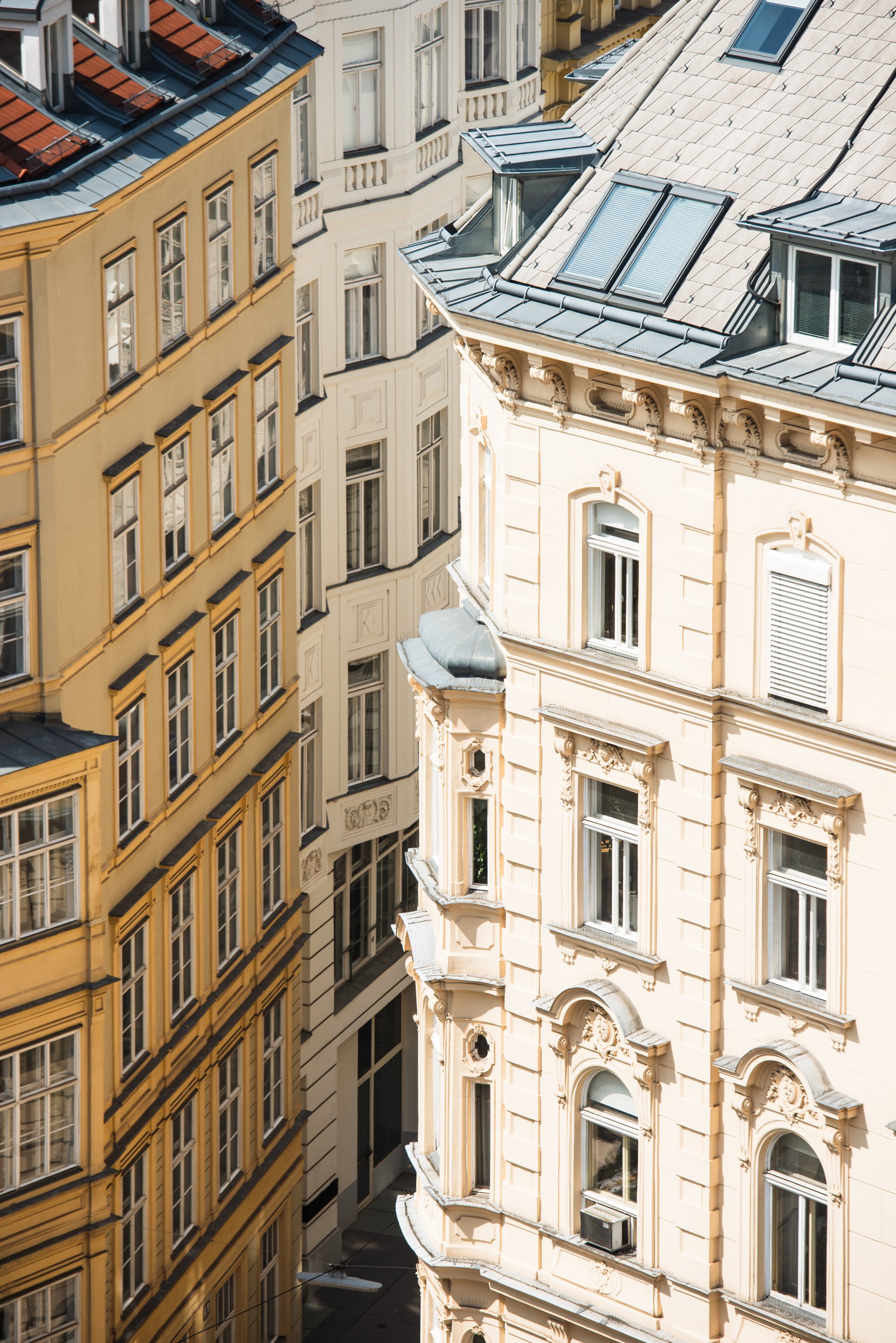 Historische Fassade als Sinnbild für Beständigkeit
